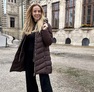 Sesil kabát mogyoró barna – Női télikabát dupla cipzárral és kivehető belső résszel – Innova Fashion – 2. kép